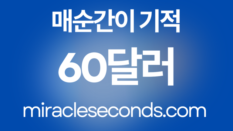 60달러