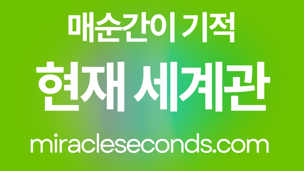 현재 나의 세계관